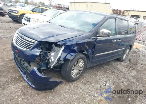 2013 Chrysler Town & Country Touring-L из США, поврежденный, VIN 2C4RC1CG7DR676938